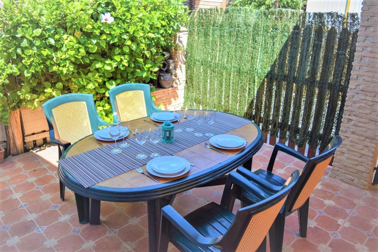 Bungalow En Camping De La Manga Bagian luar foto