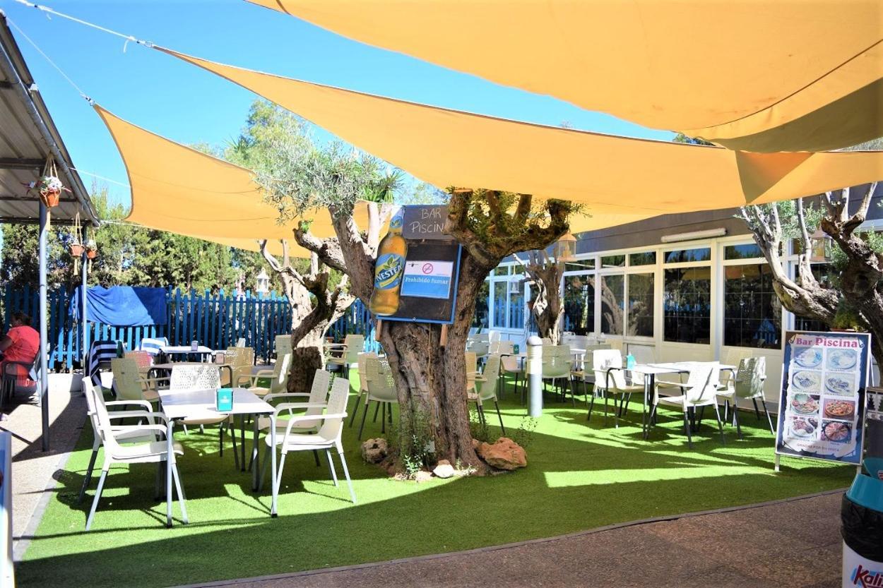 Bungalow En Camping De La Manga Bagian luar foto